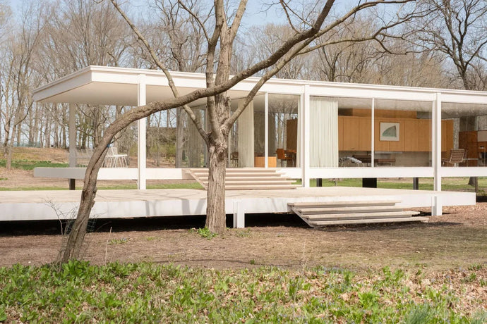 Farnsworth House by Ludwig Mies Van Der Rohe