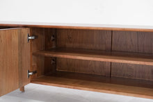 Load image into Gallery viewer, Arc 96&quot; Media Cabinet in Makata Wood (Limited Release) - Sun at Six
