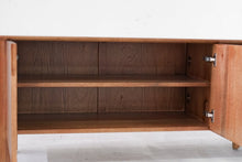Load image into Gallery viewer, Arc 96&quot; Media Cabinet in Makata Wood (Limited Release) - Sun at Six
