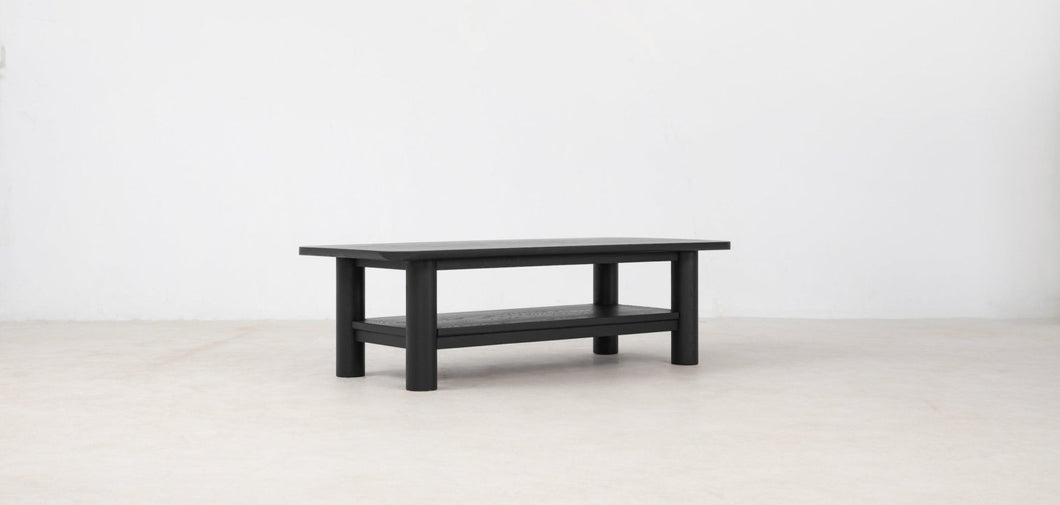 Arc Coffee Table with Shelf - Sun at Six