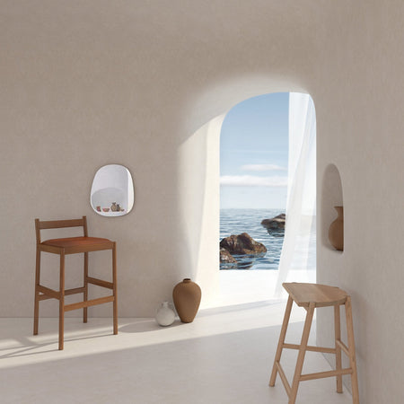 Carob Stool - Sun at Six