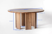 Load image into Gallery viewer, Crest White Ash Round Dining Table - Sun at Six
