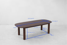Load image into Gallery viewer, Ora Black Walnut Dining Table - Sun at Six
