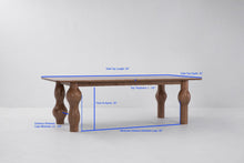 Load image into Gallery viewer, Oyster 98&quot; Dining Table - Sun at Six
